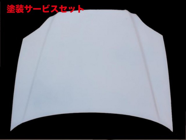 当社塗装品 エアロワークスエアロワークス シビック EK FRP ボンネット 前期 白ゲルコート｜オートパーツ ダイレクト