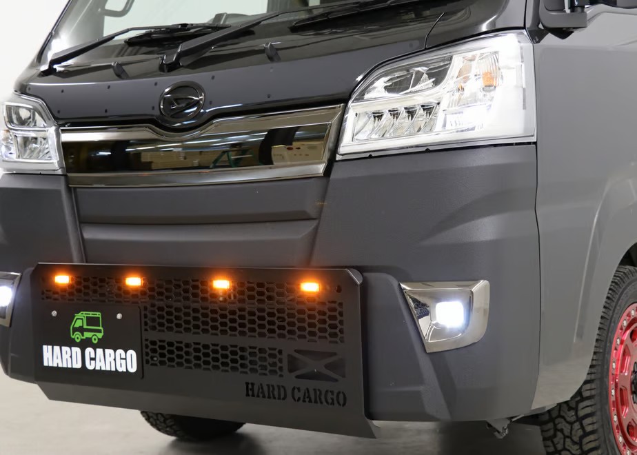 ハードカーゴHARD CARGO ハイゼット/ハイゼットジャンボ S500P/S510P 前期(~2021/12/20) LEDスキッドグリル LEDアンバー|オートパーツ ダイレクト