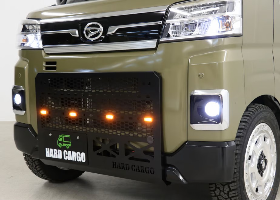 ハードカーゴHARD CARGO ハイゼットカーゴ FMC後 S700V/S710V LEDスキッドグリル LEDアンバー｜オートパーツ ダイレクト