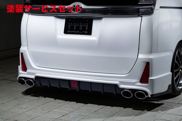 当社塗装品 エムズスピード ヴォクシー 80 後期 Rear Under Spoiler 未塗装