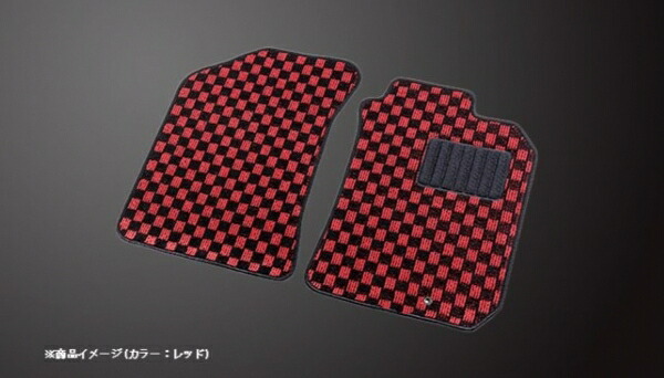 シュピーゲルコペン GRスポーツ LA400K (R1.10～) MT車 フロアマット チェック柄 ピンク｜オートパーツ ダイレクト
