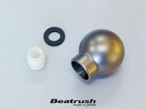 レイル / ビートラッシュレイル(LAILE) チタンシフトノブ Type-QBR M10&times;1.25P 5速 6速 Φ45mm サンドブラスト｜オートパーツ ダイレクト