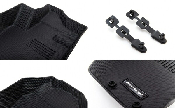 ショウワガレージジムニーシエラ JB74 3Dノンスリップフロアマット 一台分セット AT用｜オートパーツ ダイレクト