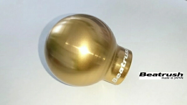 レイル / ビートラッシュ レイル(LAILE) WRX Sti VAB シフトノブ Type-Q50BR M12×1.25P 5速 6速 49mm アルミ/ゴールド