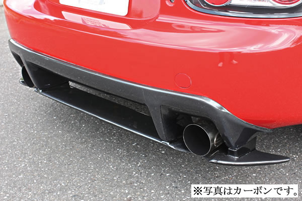 ガレージベリー ロードスター NC3 リアディフューザー用スリットスポイラー FRP製