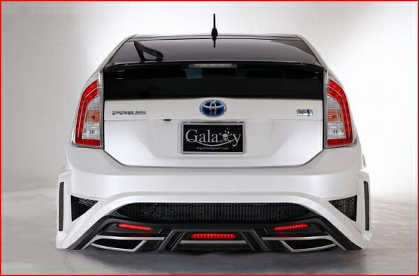 ブラックパールコンプリートプリウス 30 GALAXY REAR BUMPER SPOILER｜オートパーツ ダイレクト