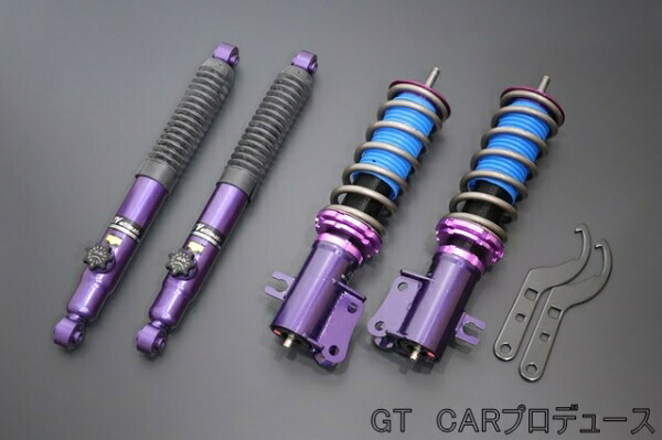 GTカープロデュースキャリイ DA63T 上げられる車高調 タイプU 前後セット ピロアッパーマウント仕様｜オートパーツ ダイレクト