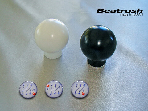 レイル / ビートラッシュ レイル(LAILE) 86 ZN6 GEAR KNOB 5速・6速 ホワイト