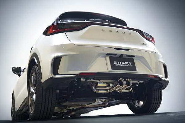 エクスアートエクスアート LEXUS LBX 6AA-MAYH10 M15A-FXE ONEマフラー カーボン製オーバルテール(110mm×70mm) 4本出し|オートパーツ ダイレクト