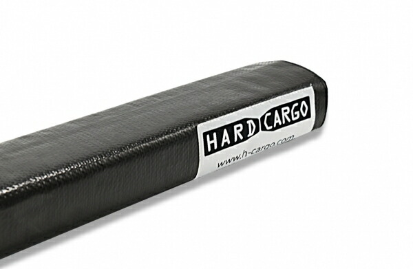 ハードカーゴハードカーゴ HARD CARGO ハイエース 200系 標準ルーフ キャリア用パッド 角パイプ用 20本セット ブラック|オートパーツ ダイレクト