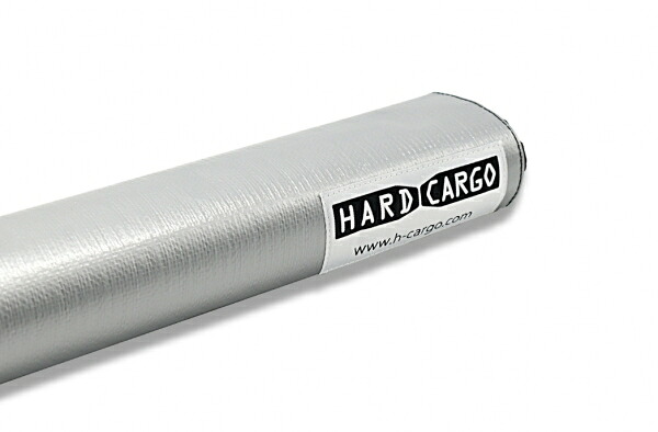 ハードカーゴハードカーゴ HARD CARGO ハイエース 200系 標準ルーフ キャリア用パッド 角パイプ用 20本セット シルバー｜オートパーツ ダイレクト