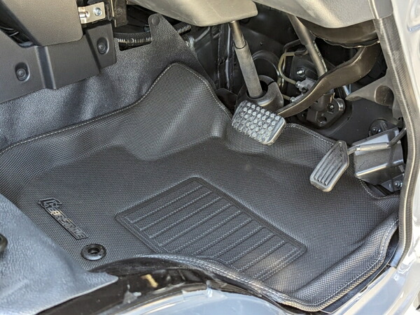 カースタイルサンバートラック S500J/S510J AT/CVT車専用 CS 3Dマット 運転席/助手席セット|オートパーツ ダイレクト
