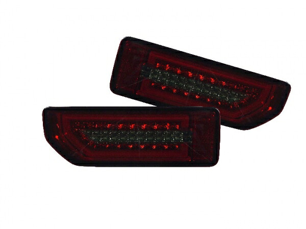 カースタイル ジムニーシエラ JB74 m-BRO サンダーLEDテール レッドスモーク