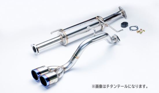 シュピーゲル タウンボックス DS17W 2WD/4WD ターボ車 LS-304 車検対応マフラー チタンテール
