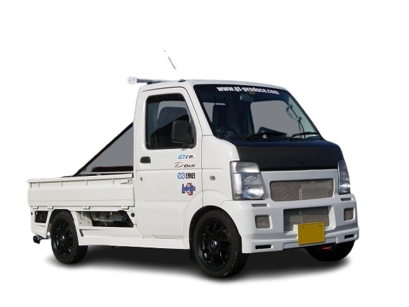 GTカープロデュース キャリイ DA63T サイドステップ FRP製 塗装済 シルキーシルバーメタリック (Z2S)