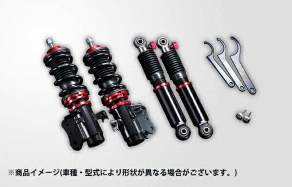 シュピーゲル プロスペックワゴン 車高調整キット サンバートラック S500J/S510J フロント車高調+リアショックセット