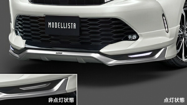 モデリスタ ハリアー 60系 後期 Ver.2 MODELLISTA エアロキット (寒冷地仕様車用) ターボ車用 未塗装