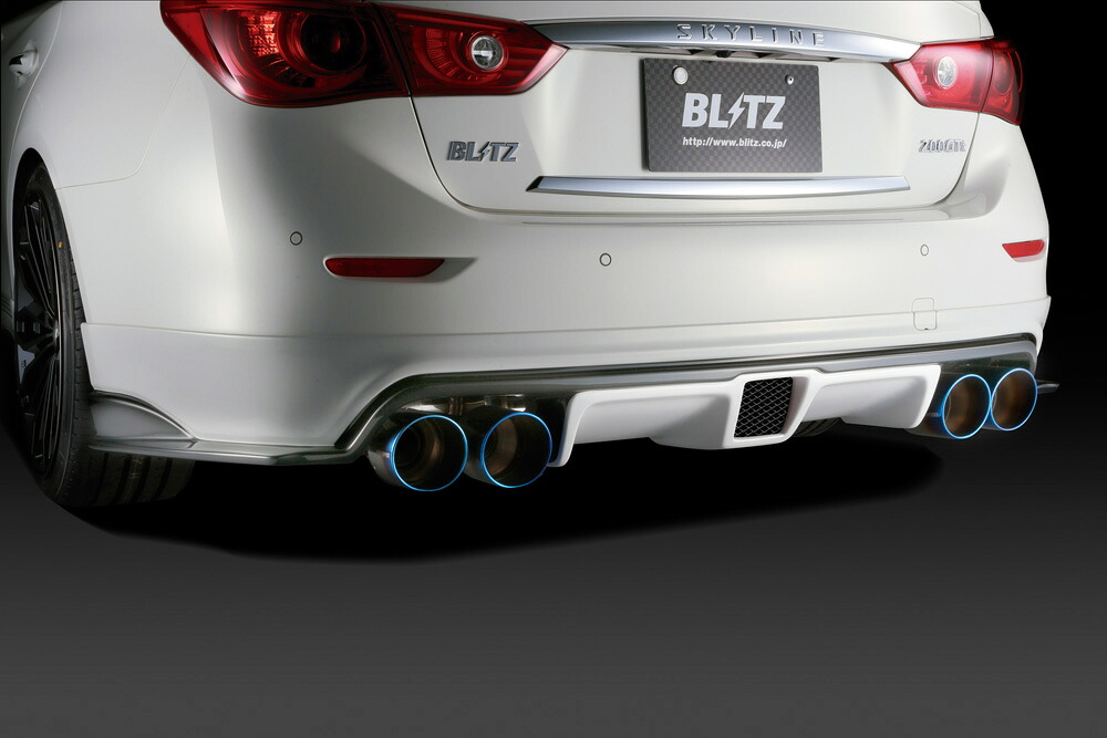 ブリッツRear Diffuser (Rear Fog無) ＃V37 SKYLINE NISSAN スカイライン (SKYLINE) 14/06- ZV37 YV37 274930 274A｜オートパーツ ダイレクト