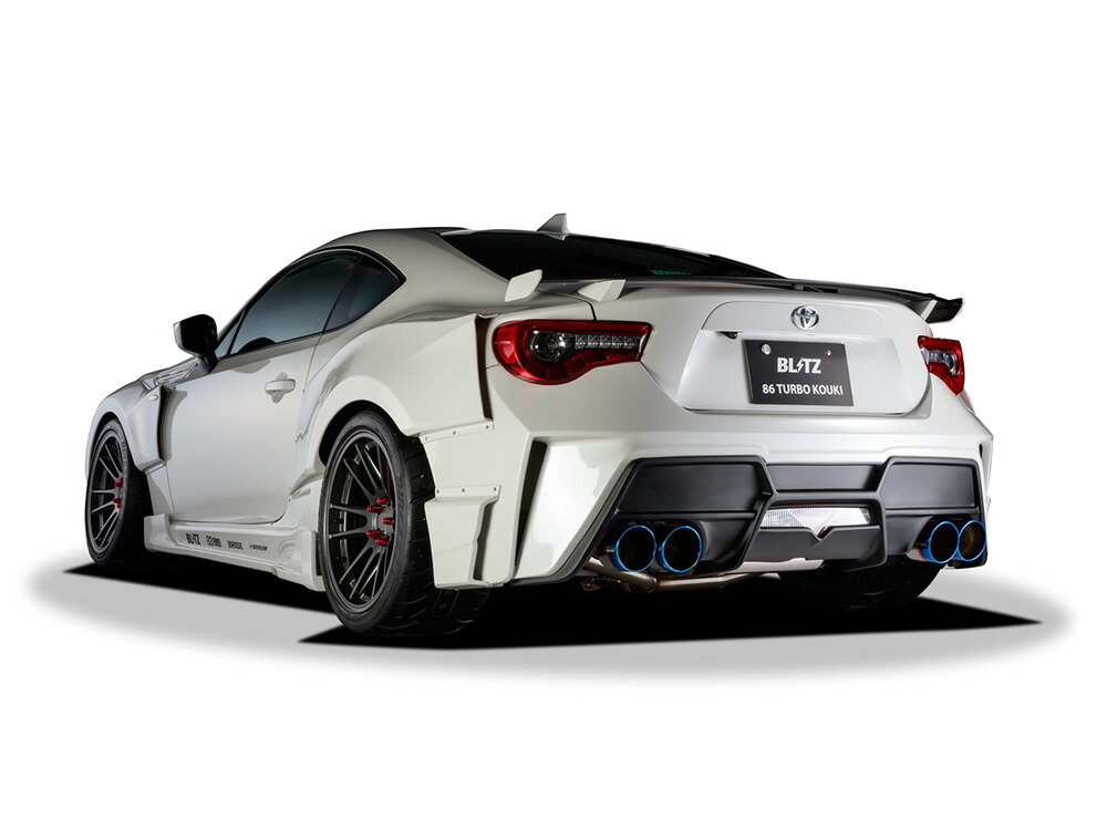 当社塗装品 ブリッツ リアサイドアタッチメント ZN6/ZC6 86/BRZ 12/03- ZC6 FA20
