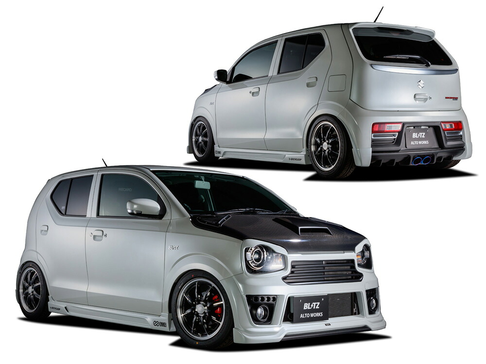 ブリッツ Side Spoiler HA36S ALTOWORKS SUZUKI アルトワークス (ALTO WORKS) 15/12- HA36S R06A(Turbo)