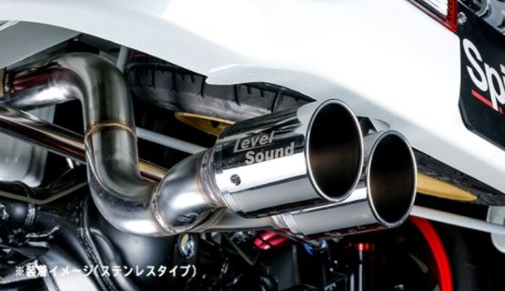 シュピーゲル エブリイ DA17V 2WD/4WD ジョインターボ LS-304 車検対応マフラー ステンレステール
