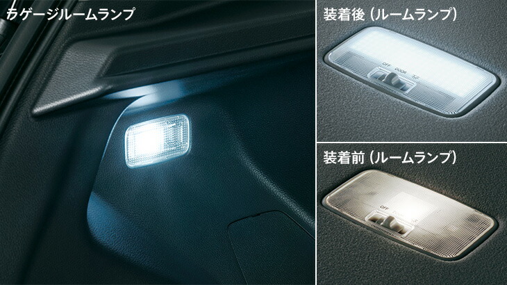 モデリスタ アクア MXPK10系 Z/G/X 2025～ MODELLISTA LEDルームランプセット 面発光タイプ