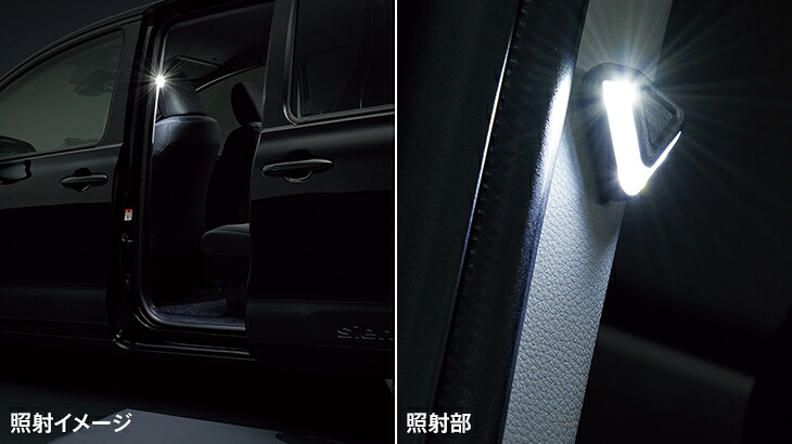 モデリスタ シエンタ MXP10系 LEDスマートフットライト【個人宅発送不可】