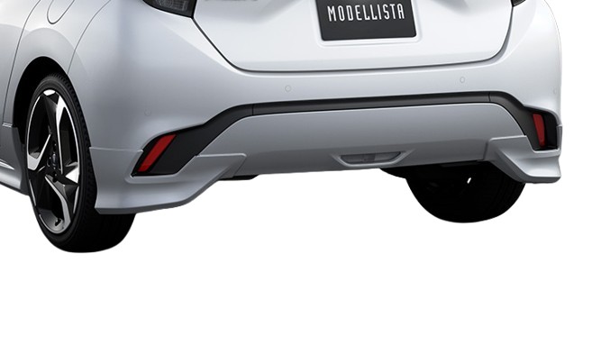 モデリスタアクア MXPK10系 Z 2025～ MODELLISTA リヤスパッツ 塗装済 ブラックマイカ (209)【発送先指定:法人のみ】｜オートパーツ ダイレクト