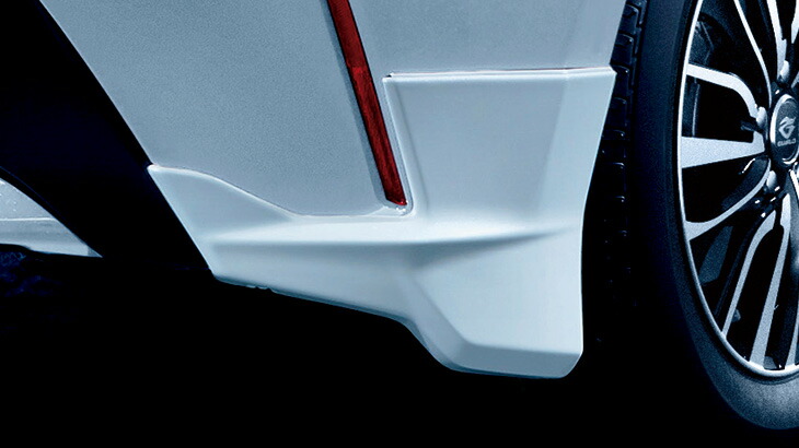 楽天市場】カローラツーリング E21系 モデリスタ リアスパッツ ABS製