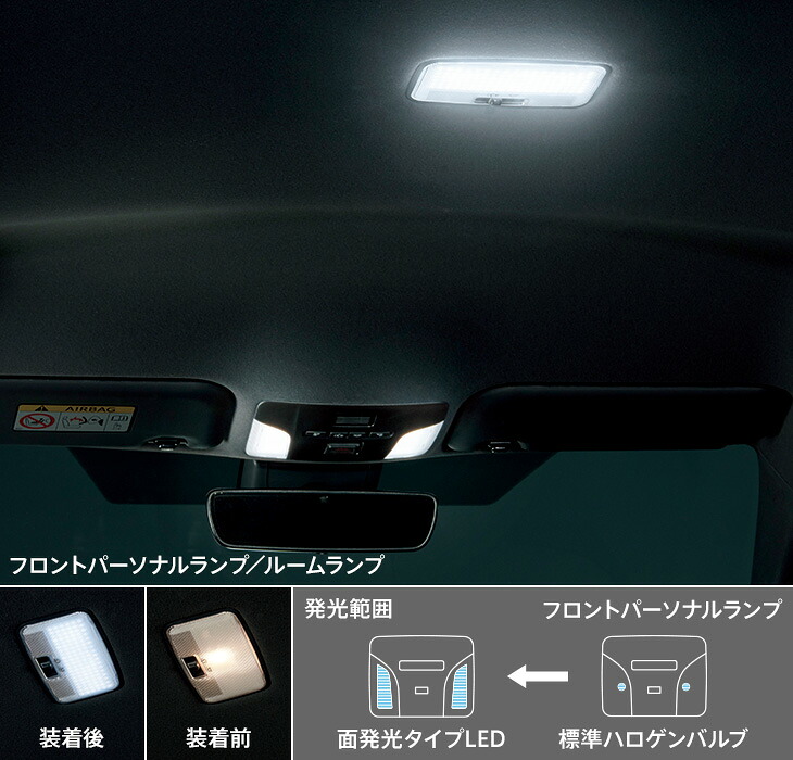 モデリスタカローラ 210系 MODELLISTA LEDルームランプセット 面発光タイプ ホワイト【発送先指定:法人のみ】|オートパーツ ダイレクト