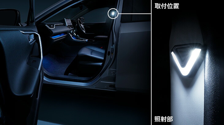 モデリスタ RAV4 XA50 LEDスマートフットライト【個人宅発送不可】 19,640円