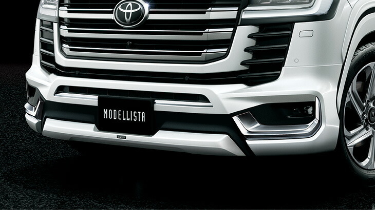 モデリスタ　フロント 楽天市場】モデリスタランドクルーザー 300系 ZX フロントスポイラー