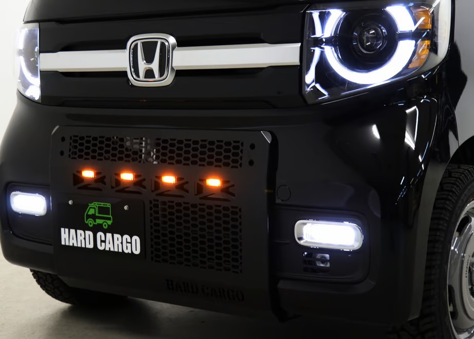 当社塗装品 ハードカーゴHARD CARGO N-VAN JJ1/JJ2 LEDスキッドグリル LEDスモークアンバー｜オートパーツ ダイレクト
