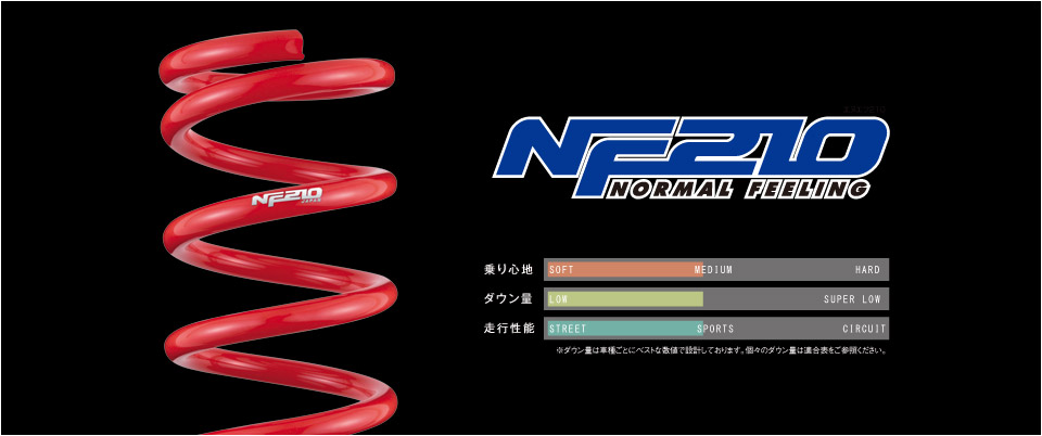 タナベ カローラツーリング ZWE211W/ZRE212W/NRE210W SUSTEC NF210 フロント1本