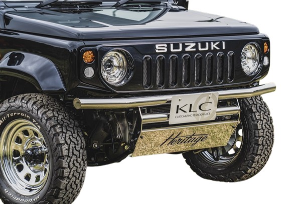 ケーエルシージムニーシエラ JB74 トラディショナルバンパー74 フロント 鏡面 (フォグランプステー無)｜オートパーツ ダイレクト