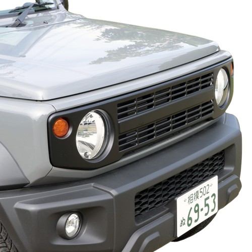 楽天市場】ジムニーJB64, JB74用 アピオ製 ヴィンテージアイアングリル