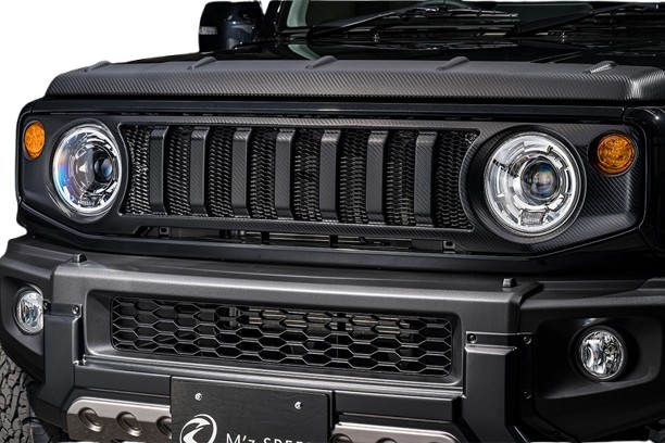 エムズスピード (ゼウス)ジムニーノマド JC74W フロントグリル ABS製 未塗装｜オートパーツ ダイレクト