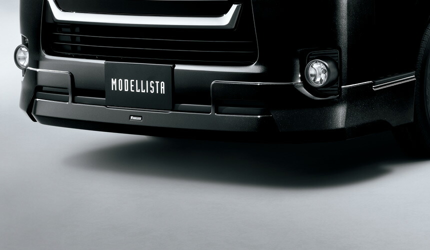 モデリスタ ハイエース 200 4型 MODELLISTA Version2 フロントスポイラー 素地
