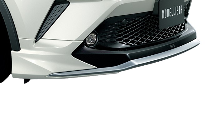 モデリスタ C-HR 10/50 (2016/12-2019/10) ELEGANT ICE STYLE フロントスポイラー 未塗装
