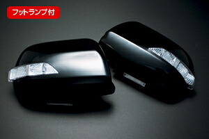 ライツ LEDウィンカードアミラーカバー交換タイプ フットランプ付 10系 前期 アルファード 未塗装 24,687円