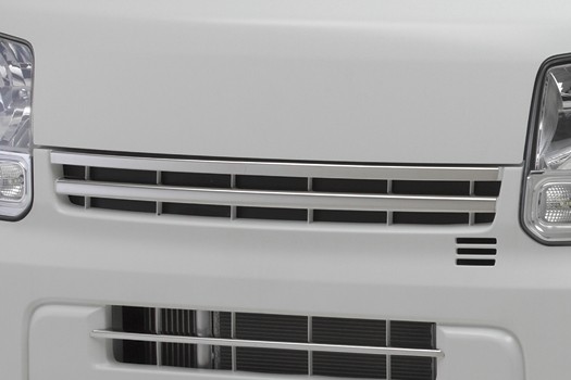 ライツ DA17V エブリイバン フロントグリルカバー 2p ステンレス製 カッパーゴールド