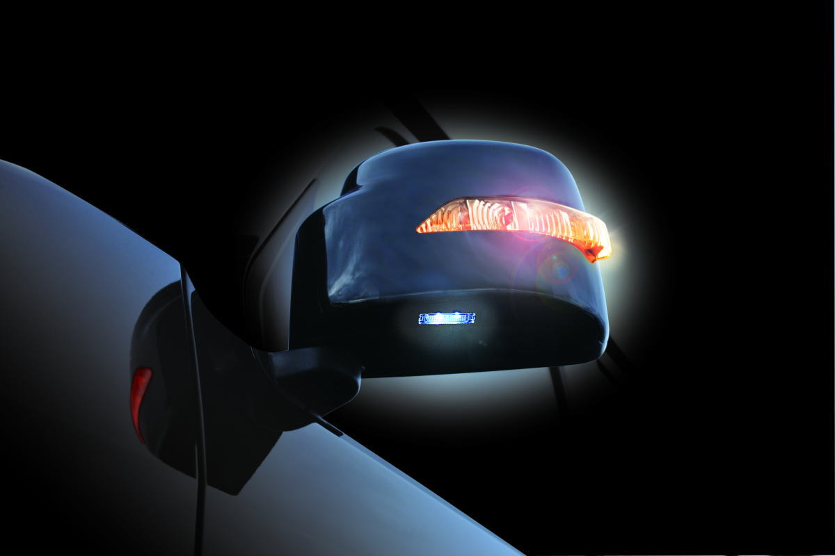 ライツSUZUKI LEDウインカーミラーフットランプ付 エブリイ DA64ワゴン・バン/ジムニー JB23 6-9型 /JB43 ジムニーシエラ 塗装済 26U|オートパーツ ダイレクト