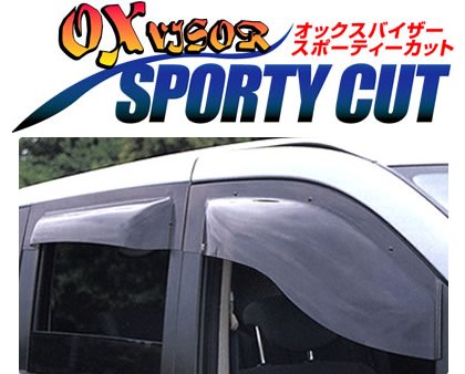 オックスバイザー アルファード 20系 オックスバイザー スポーティーカット リア用
