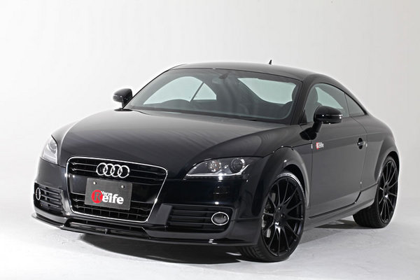 ガレージベリー AUDI アウディ TT 8J クーペ 後期 (2010～) フロントリップスポイラー ウレタン製