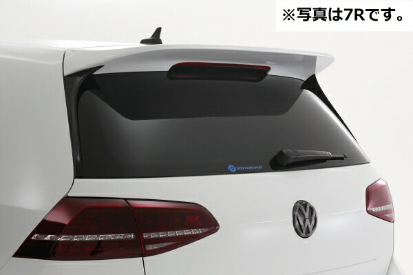 ガレージベリー VW GOLF ゴルフ 7.5 Rリアルーフスポイラー ウレタン製