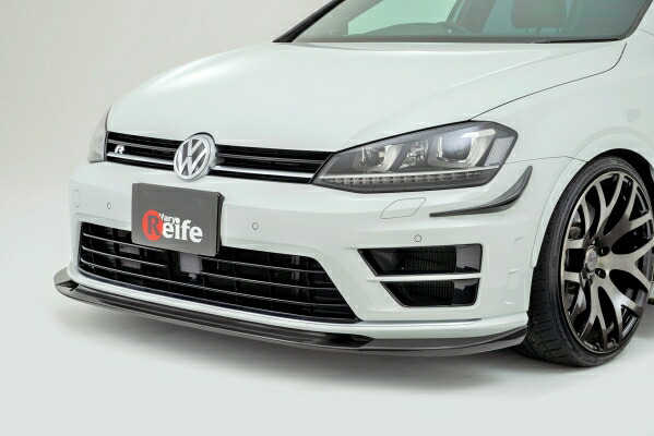 ガレージベリーVW GOLF ゴルフ 7 R フロントリップスポイラー カーボン製｜オートパーツ ダイレクト