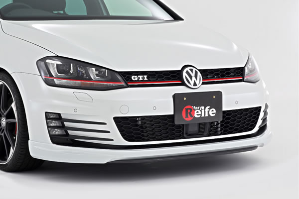 ガレージベリーVW GOLF ゴルフ 7 GTI フロントリップ ウレタン フロントスプリッター (FRP)付｜オートパーツ ダイレクト