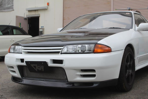 ガレージベリー R32 GT-R フロントリップスポイラー カーボン製