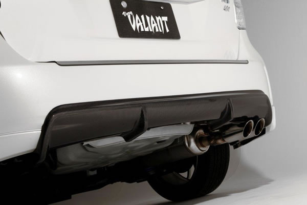 ガレージベリー プリウスアルファ 40/41 VALIANT リアディフューザー グレード:ツーリングセレクション カーボン製