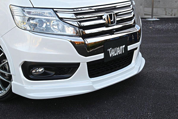 ガレージベリー ステップワゴンスパーダ RK5/6 VALIANT フロントリップスポイラー 後期(2012.04-) ウレタン製